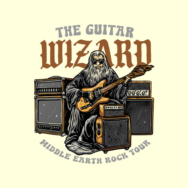 The Guitar Wizard-None-Drawstring-Bag-glitchygorilla