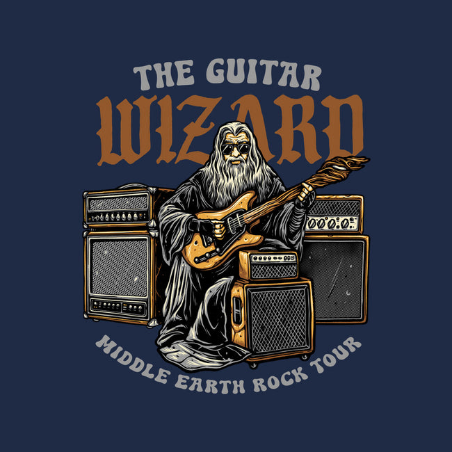 The Guitar Wizard-None-Drawstring-Bag-glitchygorilla