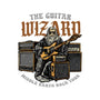 The Guitar Wizard-Womens-Basic-Tee-glitchygorilla