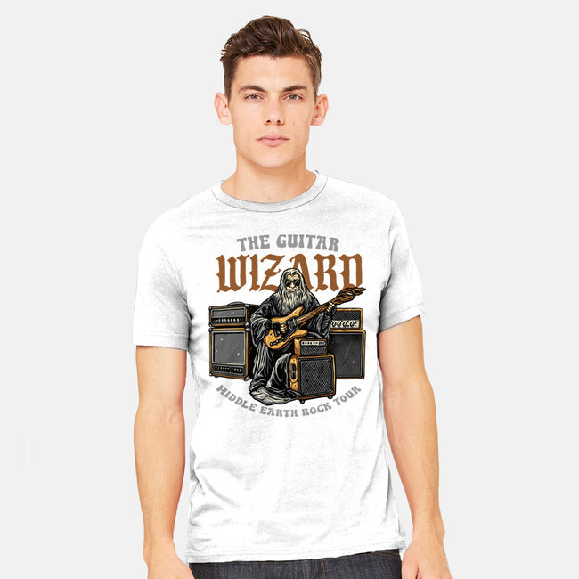 The Guitar Wizard-Mens-Heavyweight-Tee-glitchygorilla