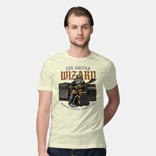 The Guitar Wizard-Mens-Premium-Tee-glitchygorilla