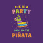 Life Is A Party-Womens-Fitted-Tee-kg07