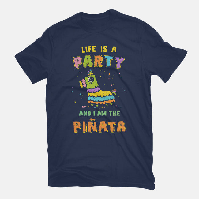 Life Is A Party-Youth-Basic-Tee-kg07