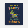 Life Is A Party-None-Stretched-Canvas-kg07