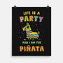 Life Is A Party-None-Matte-Poster-kg07