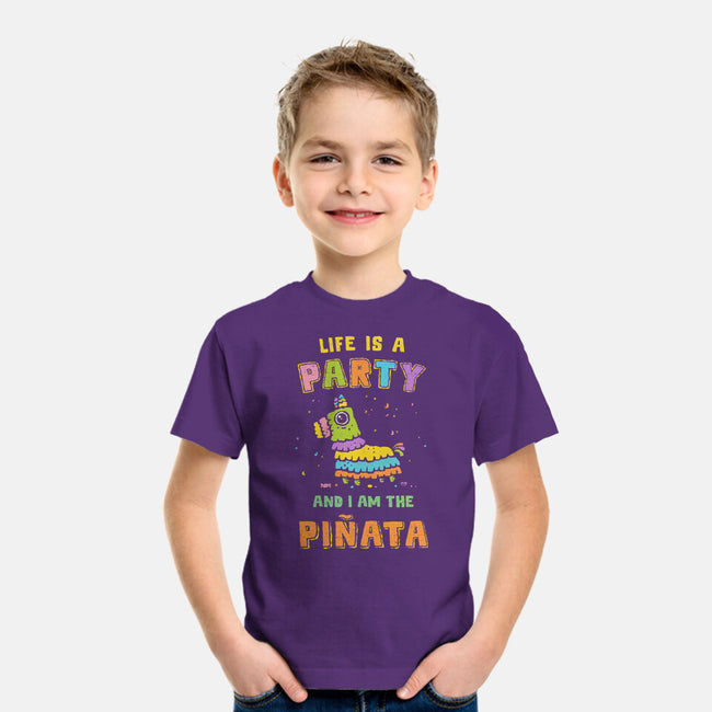 Life Is A Party-Youth-Basic-Tee-kg07