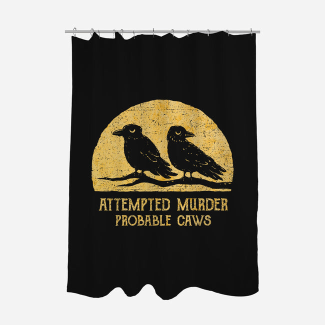 Probable Caws-None-Polyester-Shower Curtain-kg07