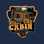 Visit The Cabin-Unisex-Basic-Tee-glitchygorilla