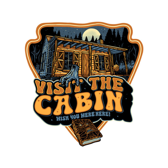 Visit The Cabin-Unisex-Zip-Up-Sweatshirt-glitchygorilla