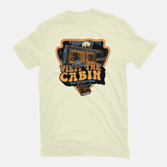 Visit The Cabin-Mens-Premium-Tee-glitchygorilla