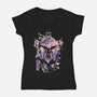 Mobile Suit-Womens-V-Neck-Tee-Arinesart