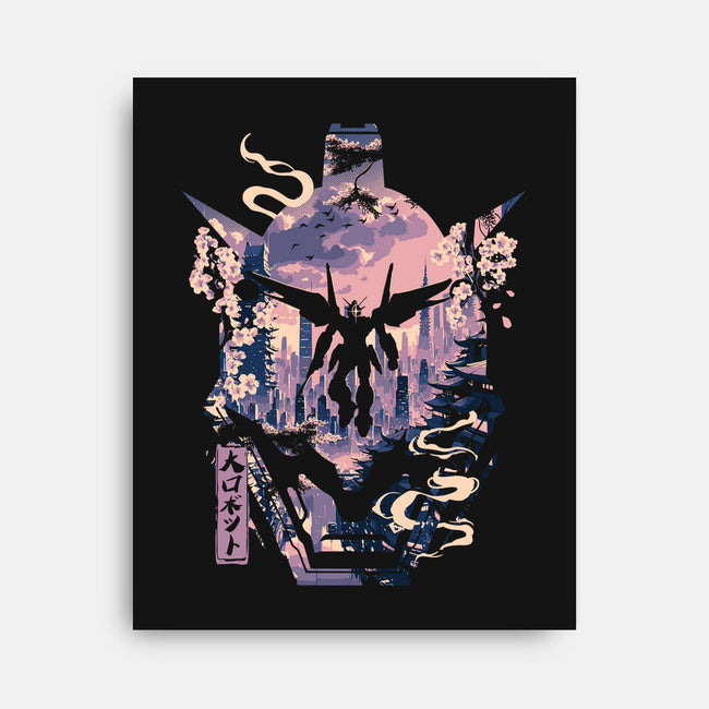 Mobile Suit-None-Stretched-Canvas-Arinesart