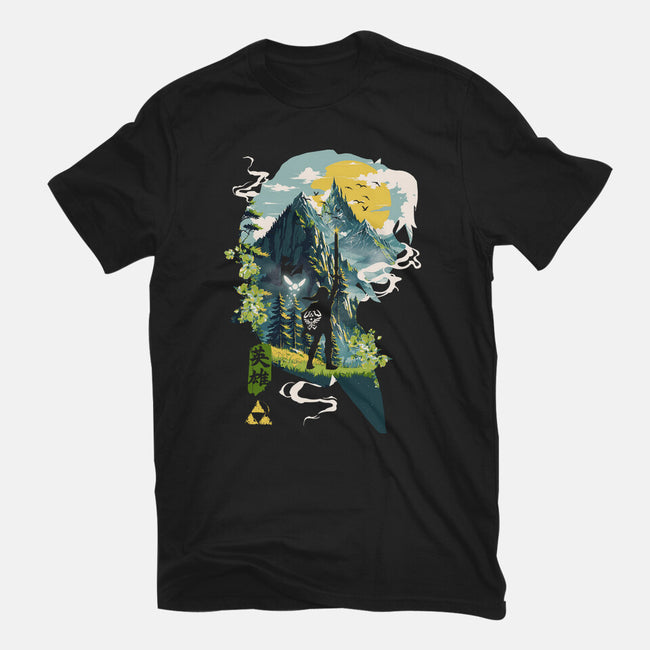 Ballad Of The Hero-Youth-Basic-Tee-Arinesart