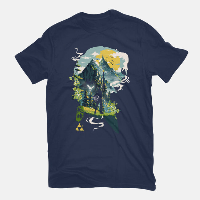 Ballad Of The Hero-Womens-Fitted-Tee-Arinesart