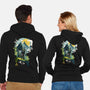 Ballad Of The Hero-Unisex-Zip-Up-Sweatshirt-Arinesart