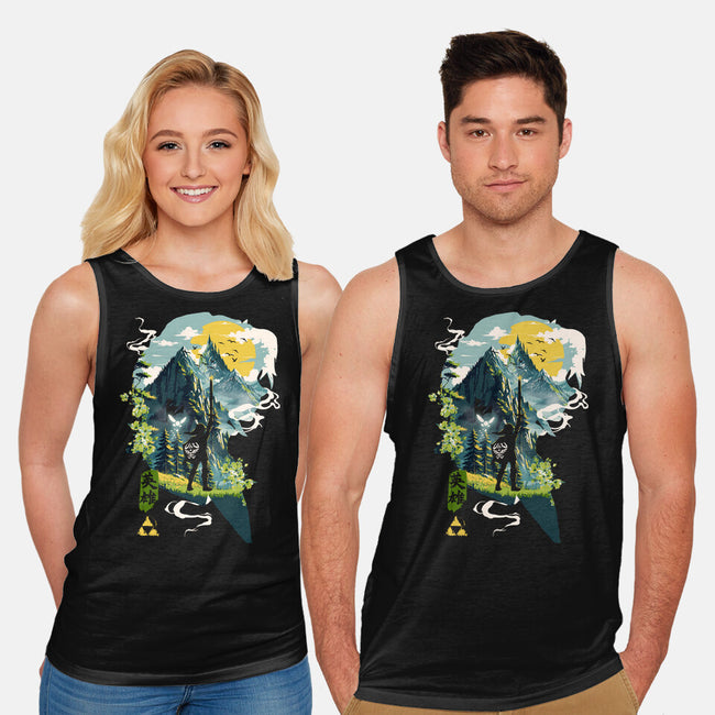 Ballad Of The Hero-Unisex-Basic-Tank-Arinesart