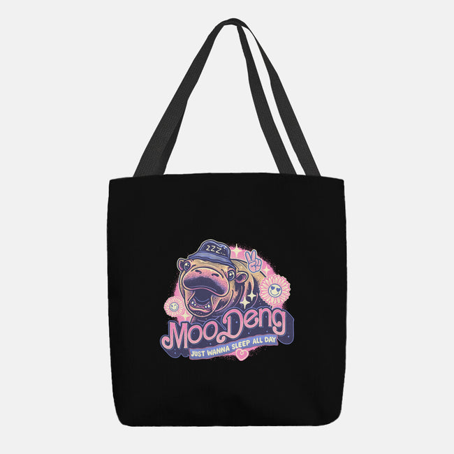 Just Wanna Sleep All Day-None-Basic Tote-Bag-glitchygorilla