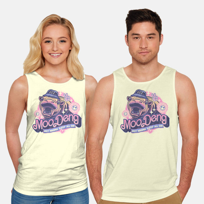 Just Wanna Sleep All Day-Unisex-Basic-Tank-glitchygorilla