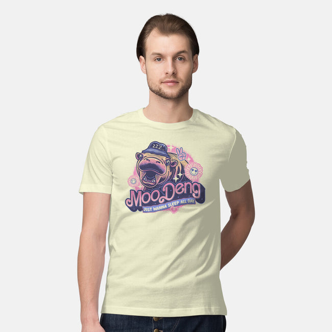 Just Wanna Sleep All Day-Mens-Premium-Tee-glitchygorilla