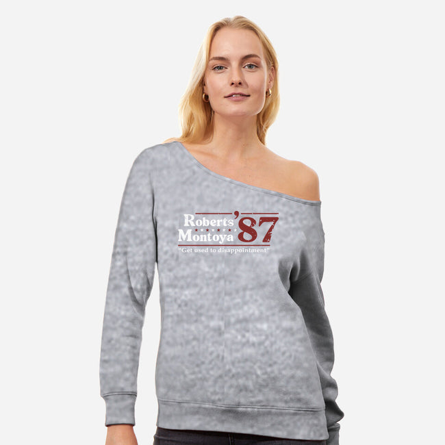 Inconceivable Vote-Womens-Off Shoulder-Sweatshirt-retrodivision