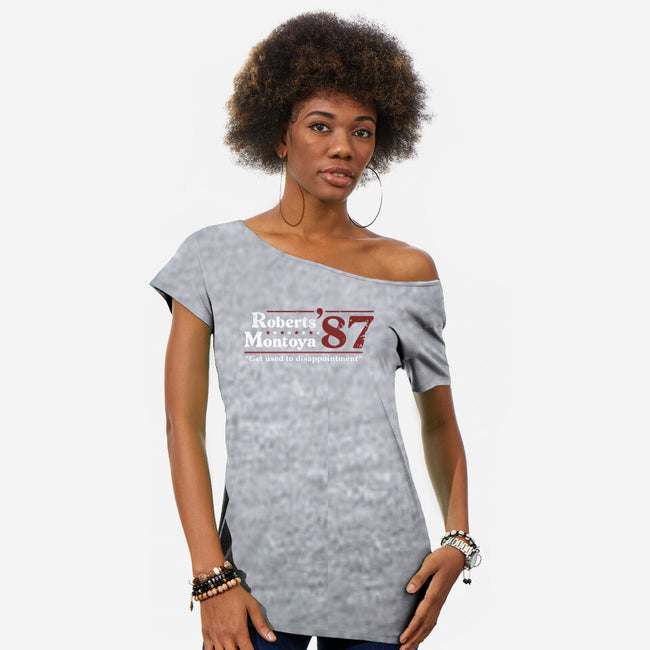 Inconceivable Vote-Womens-Off Shoulder-Tee-retrodivision