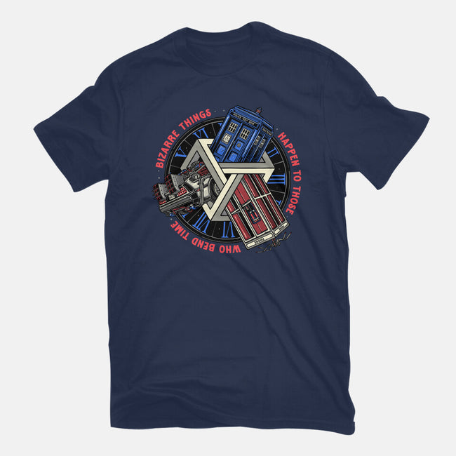 Time Benders-Unisex-Basic-Tee-glitchygorilla