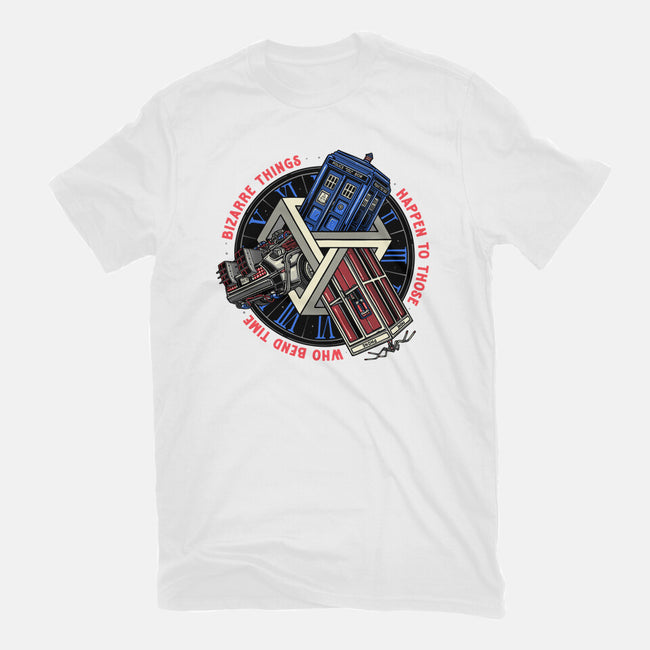 Time Benders-Unisex-Basic-Tee-glitchygorilla