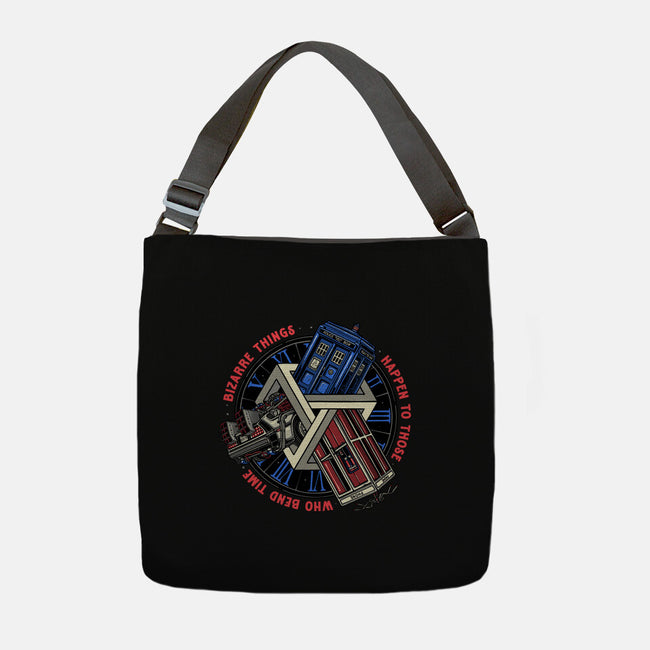 Time Benders-None-Adjustable Tote-Bag-glitchygorilla