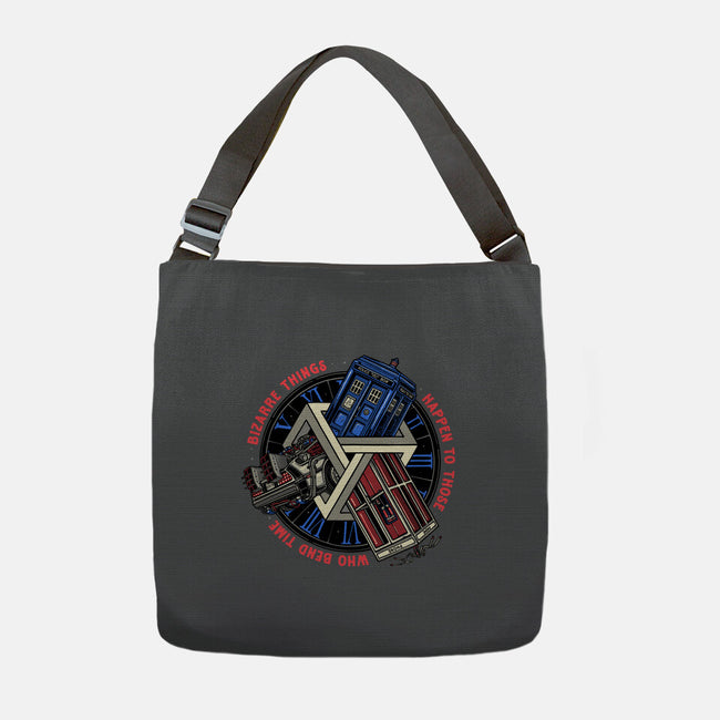 Time Benders-None-Adjustable Tote-Bag-glitchygorilla