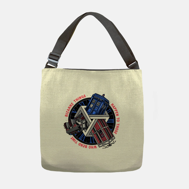 Time Benders-None-Adjustable Tote-Bag-glitchygorilla