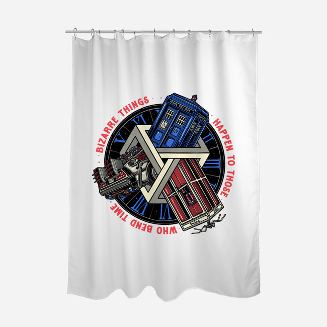 Time Benders-None-Polyester-Shower Curtain-glitchygorilla