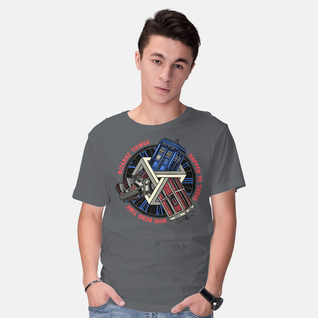 Time Benders-Mens-Basic-Tee-glitchygorilla