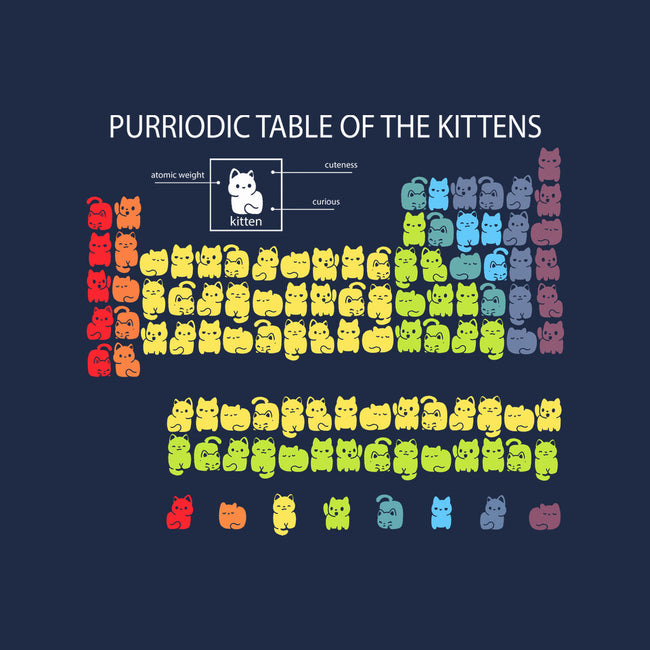 Purriodic Table Of The Kittens-Unisex-Pullover-Sweatshirt-Vallina84