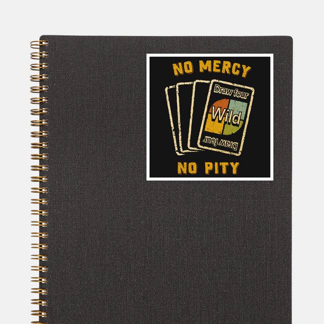 No Mercy No Pity-None-Glossy-Sticker-kg07