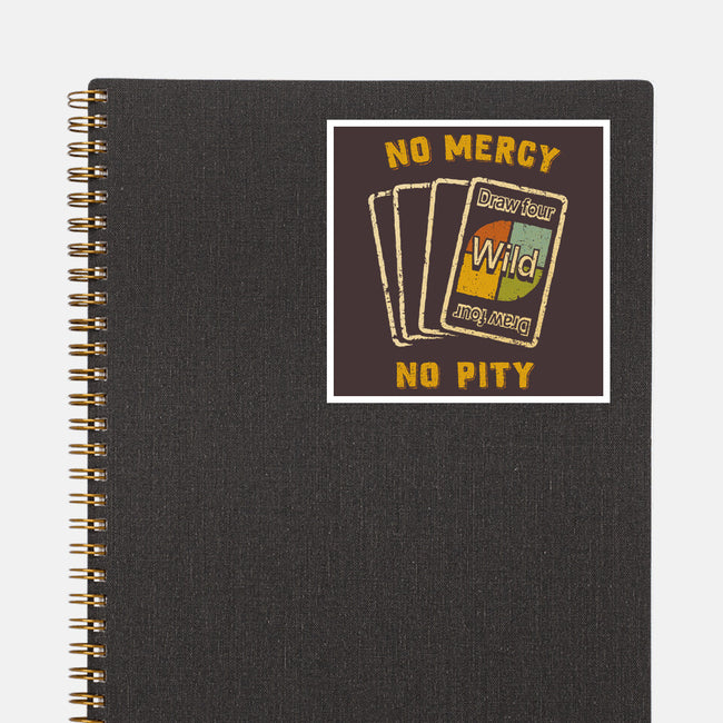 No Mercy No Pity-None-Glossy-Sticker-kg07