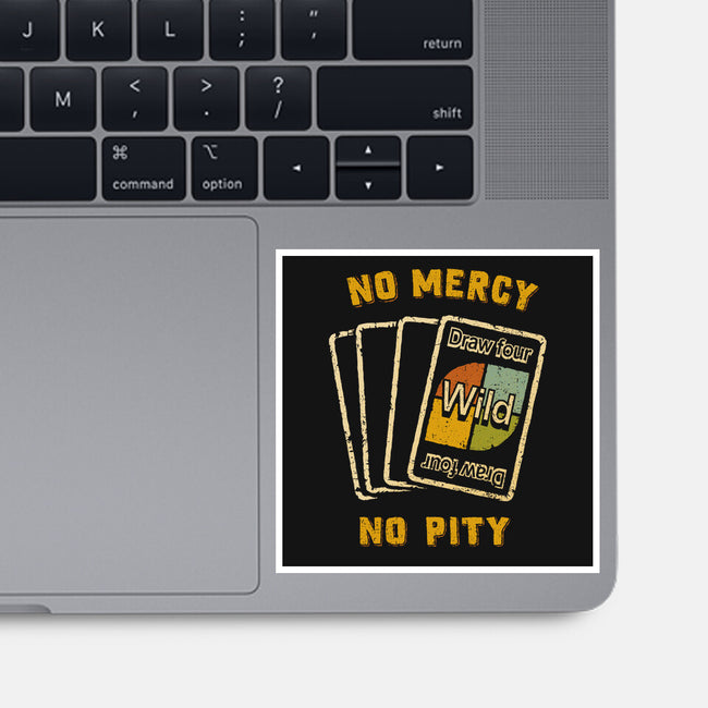 No Mercy No Pity-None-Glossy-Sticker-kg07