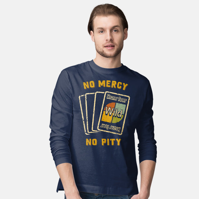 No Mercy No Pity-Mens-Long Sleeved-Tee-kg07