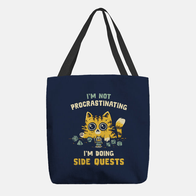 I'm Doing Side Quests-None-Basic Tote-Bag-kg07