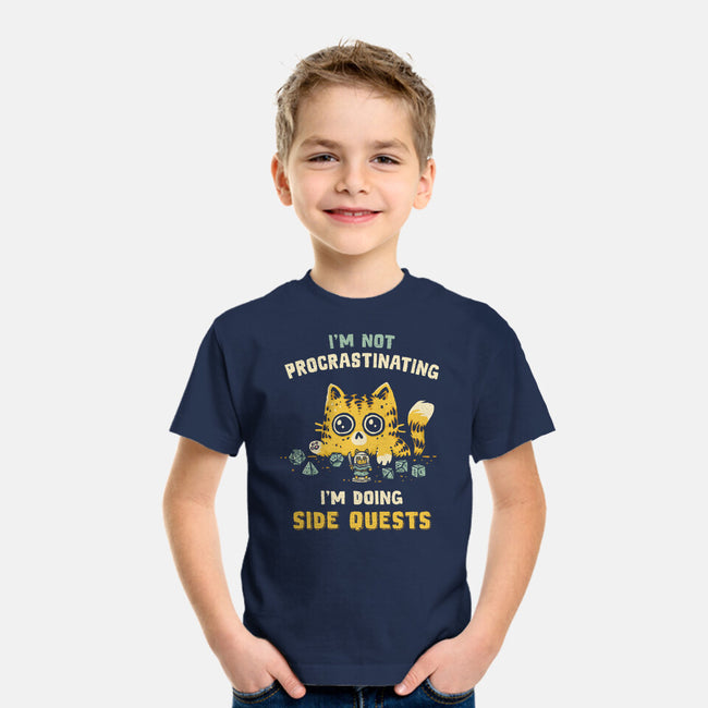 I'm Doing Side Quests-Youth-Basic-Tee-kg07