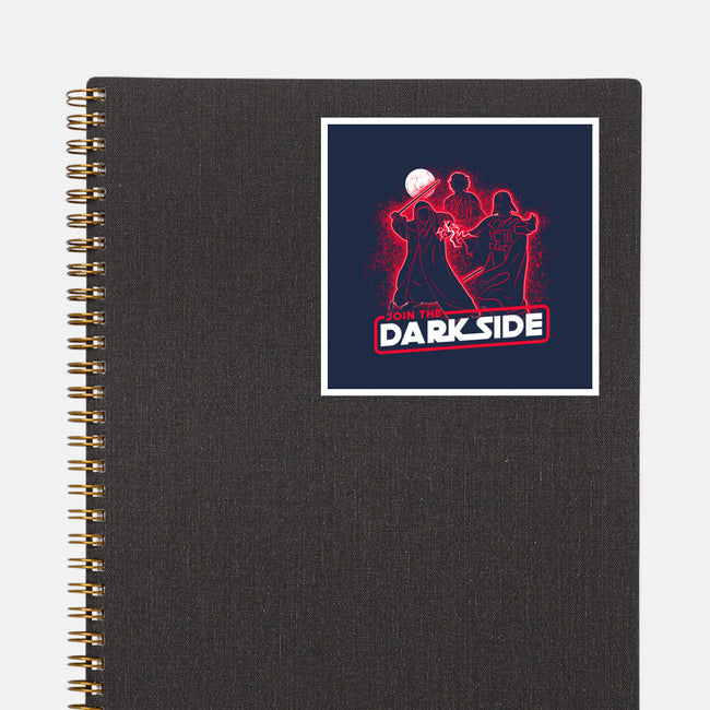 Join The Dark Side Classic-None-Glossy-Sticker-rocketman_art