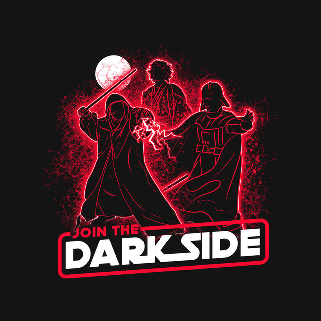 Join The Dark Side Classic-Womens-V-Neck-Tee-rocketman_art