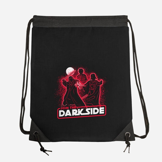 Join The Dark Side Classic-None-Drawstring-Bag-rocketman_art