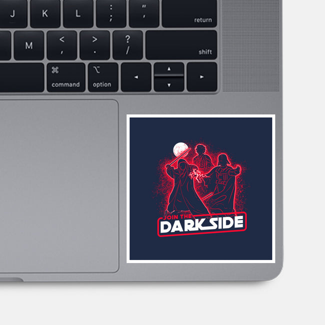 Join The Dark Side Classic-None-Glossy-Sticker-rocketman_art