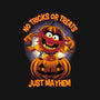 No Tricks Or Treats-Womens-V-Neck-Tee-rmatix