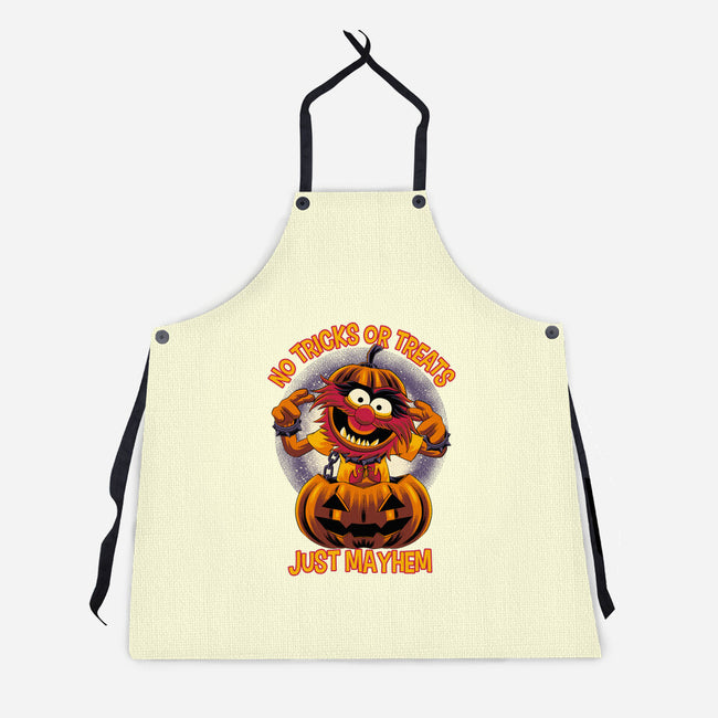 No Tricks Or Treats-Unisex-Kitchen-Apron-rmatix