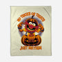 No Tricks Or Treats-None-Fleece-Blanket-rmatix