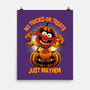 No Tricks Or Treats-None-Matte-Poster-rmatix