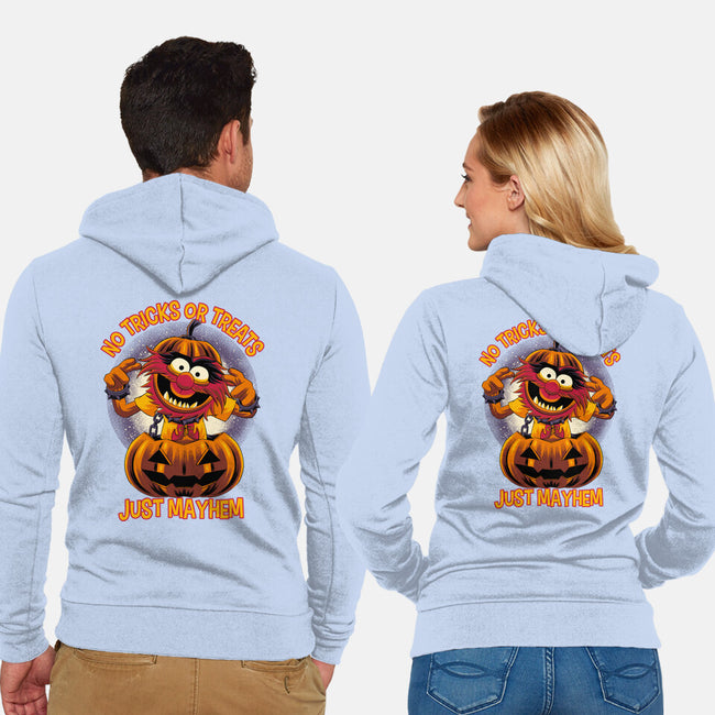 No Tricks Or Treats-Unisex-Zip-Up-Sweatshirt-rmatix