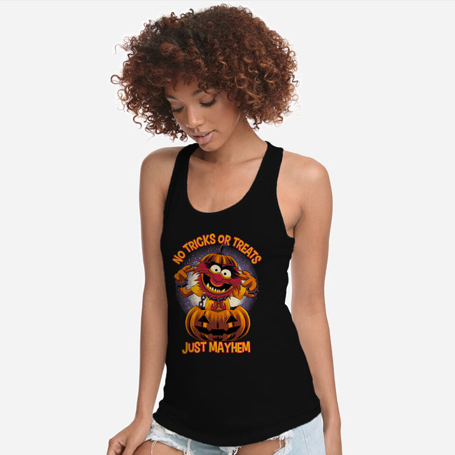 No Tricks Or Treats-Womens-Racerback-Tank-rmatix