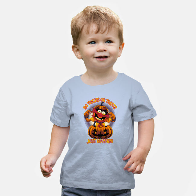 No Tricks Or Treats-Baby-Basic-Tee-rmatix